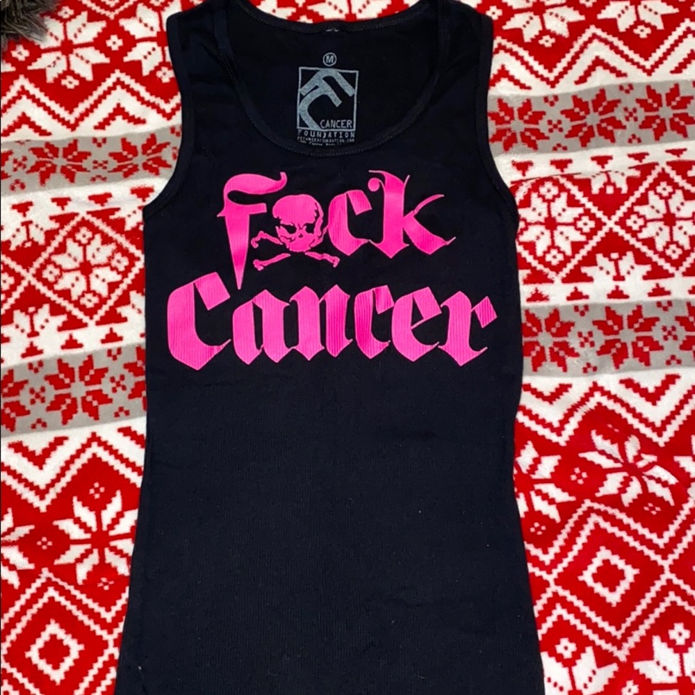 F**k Cancer tank top